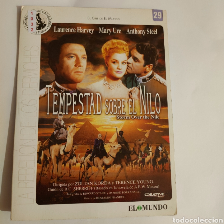Cinema: CTN1032 tempestad sobre el nilo DVD EDICION CARTON SEGUNDAMANO
