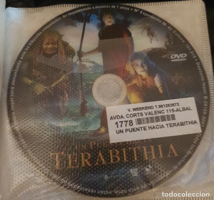 Cinema: PELICULA EN DVD. SOLO DISCO. UN PUENTE HACIA TERABITHIA