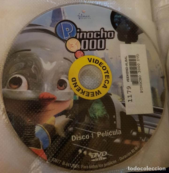 Cine: PELICULA EN DVD. SOLO DISCO. PINOCHO 3000. DOS DISCOS