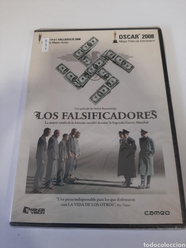 Cinema: REFTF.531 los falsificadores DVD NUEVO PRECINTADO ( TAPA FINA )