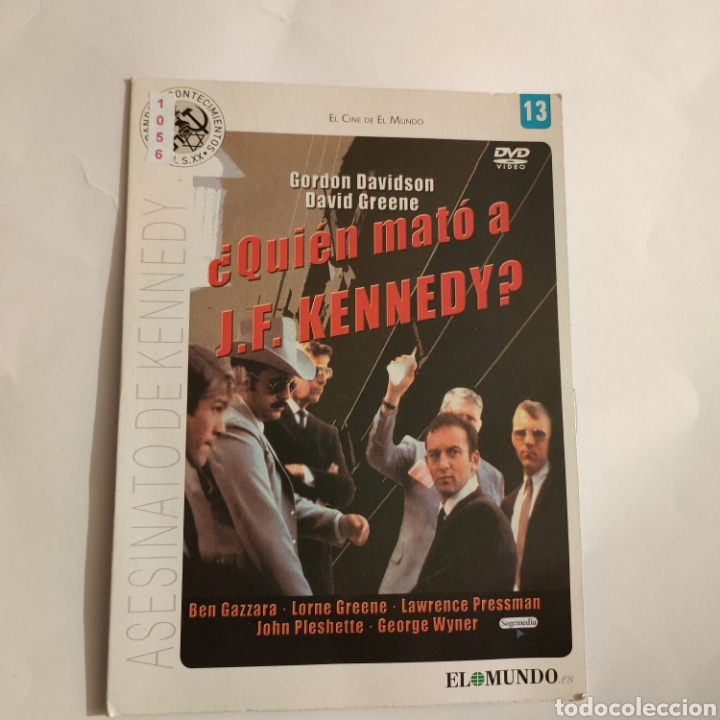 Cinema: CTN1056 qui&eacute;n mato a j.f kennedy DVD EDICION CARTON SEGUNDAMANO