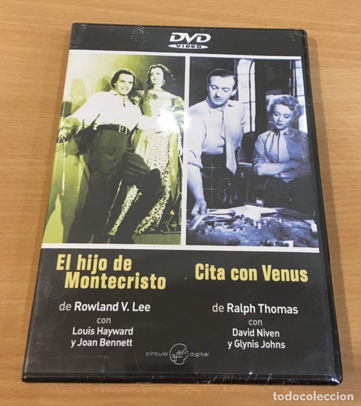 Cine: DVD CINE CL&Aacute;SICO 2X1 - EL HIJO DE MONTECRISTO (1940) + CITA CON VENUS (1951). PRECINTADO