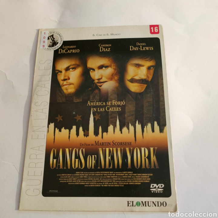 Cinema: CTN1099 gangs of new York DVD EDICION CARTON SEGUNDAMANO