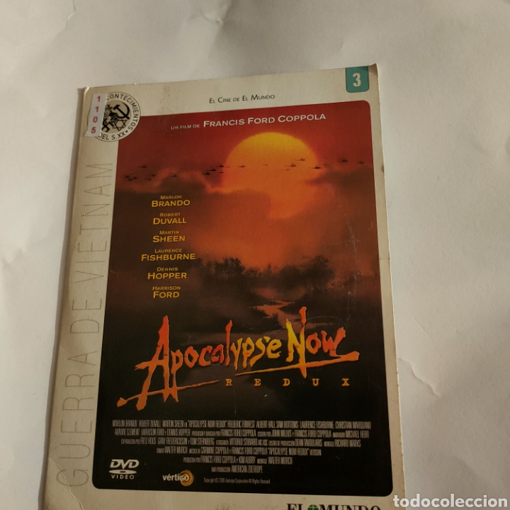 Cinema: CTN1105 apocalypse Now DVD EDICION CARTON SEGUNDAMANO