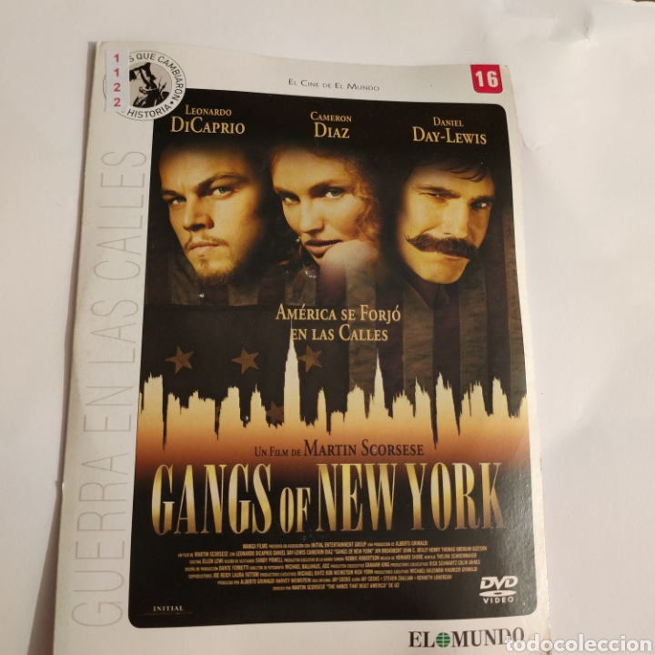 Cine: CTN1122 gangs of new York DVD EDICION CARTON SEGUNDAMANO