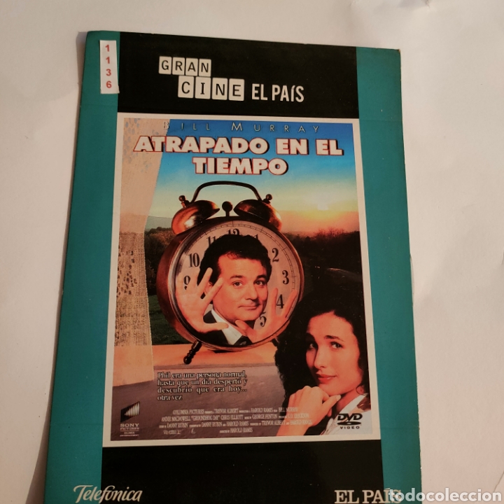 Cinema: CTN1136 atrapado en el tiempo DVD EDICION CARTON SEGUNDAMANO