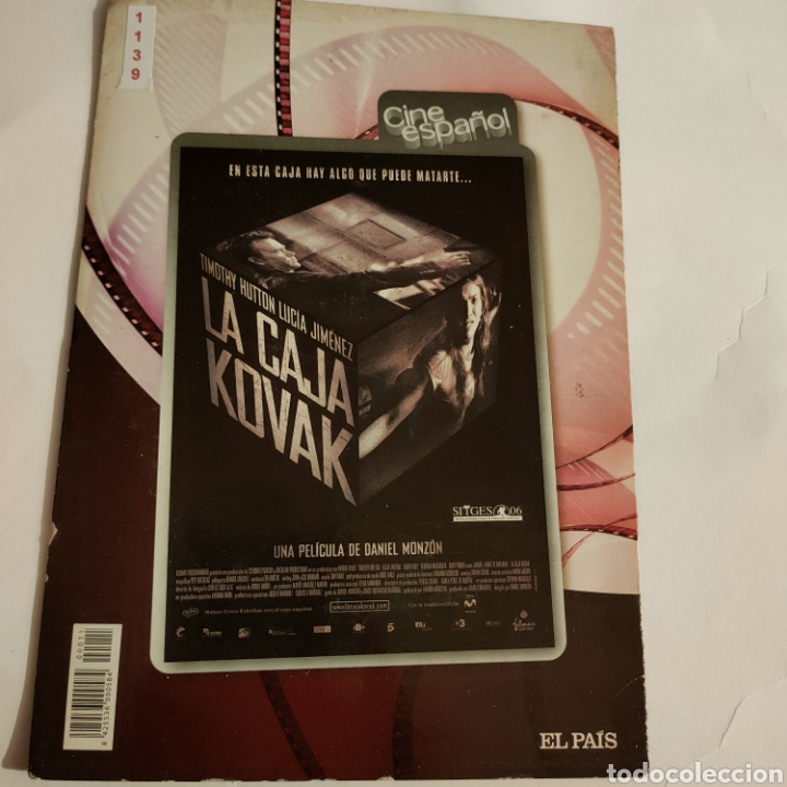 Cinema: CTN1139 la caja kovak DVD EDICION CARTON SEGUNDAMANO