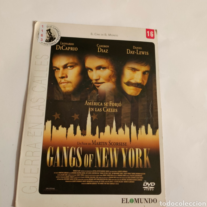 Cinema: CTN1163 gangs of new York DVD EDICION CARTON SEGUNDAMANO
