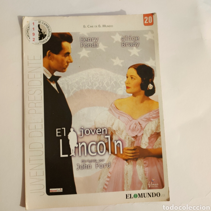 Cinema: CTN1192 el joven Lincoln DVD EDICION CARTON SEGUNDAMANO
