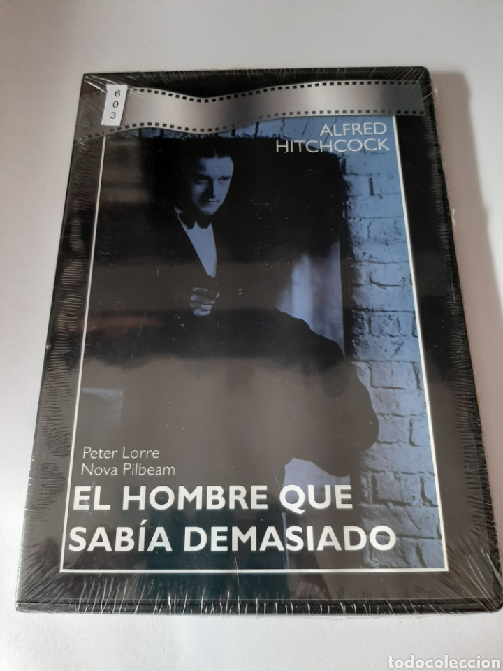 Cin&eacute;ma: REFTF.603 el hombre que sab&iacute;a demasiado DVD NUEVO PRECINTADO ( TAPA FINA )