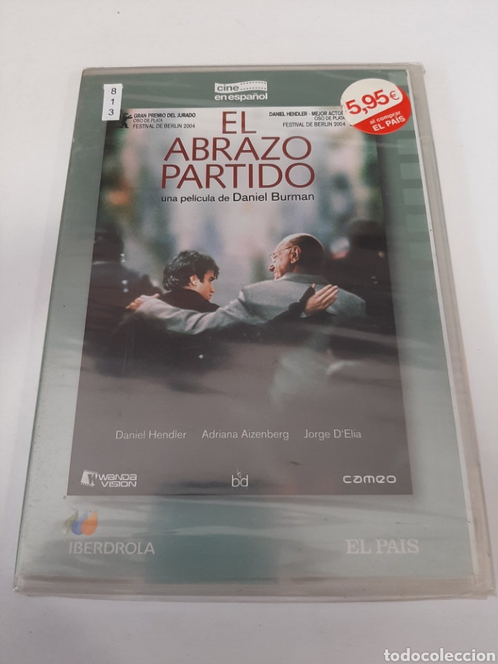 Cine: REFTF.813 el abrazo partido DVD NUEVO PRECINTADO ( TAPA FINA )