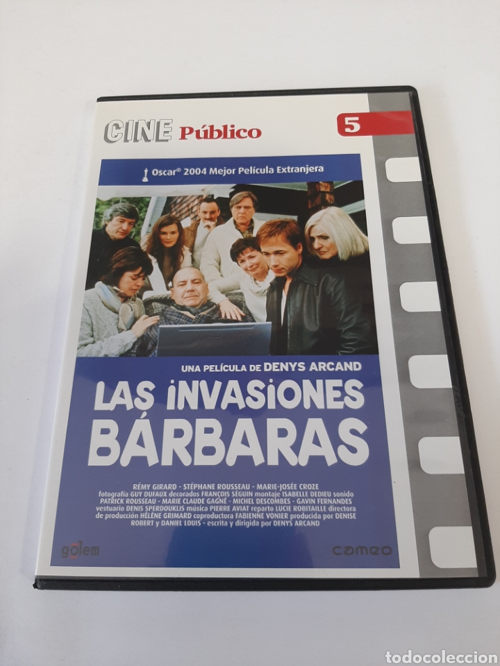 Cinema: DVS37 las invasiones b&aacute;rbaras - DVD SEGUNDAMANO TAPA FINA