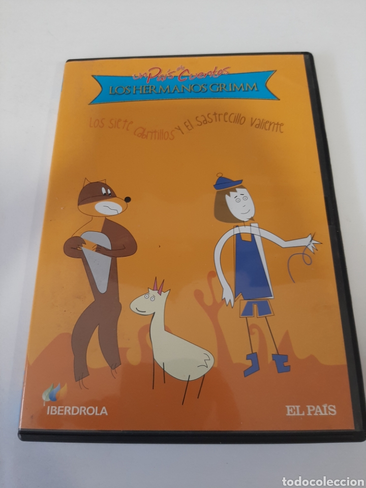 Cine: DVS37 los siete cabritillos y el sastrecillo valiente - DVD SEGUNDAMANO TAPA FINA