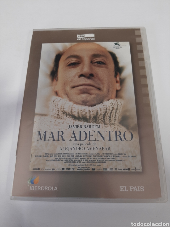 Cinema: DVS37 mar adentro- DVD SEGUNDAMANO TAPA FINA