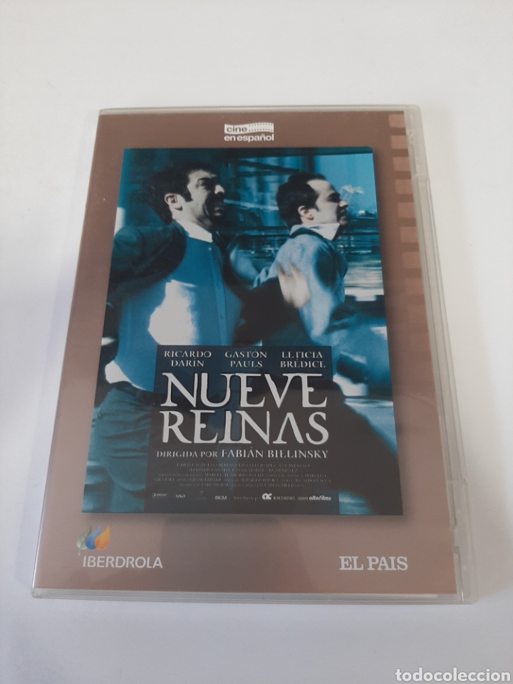 Cinema: DVS37 nueve reinas - DVD SEGUNDAMANO TAPA FINA