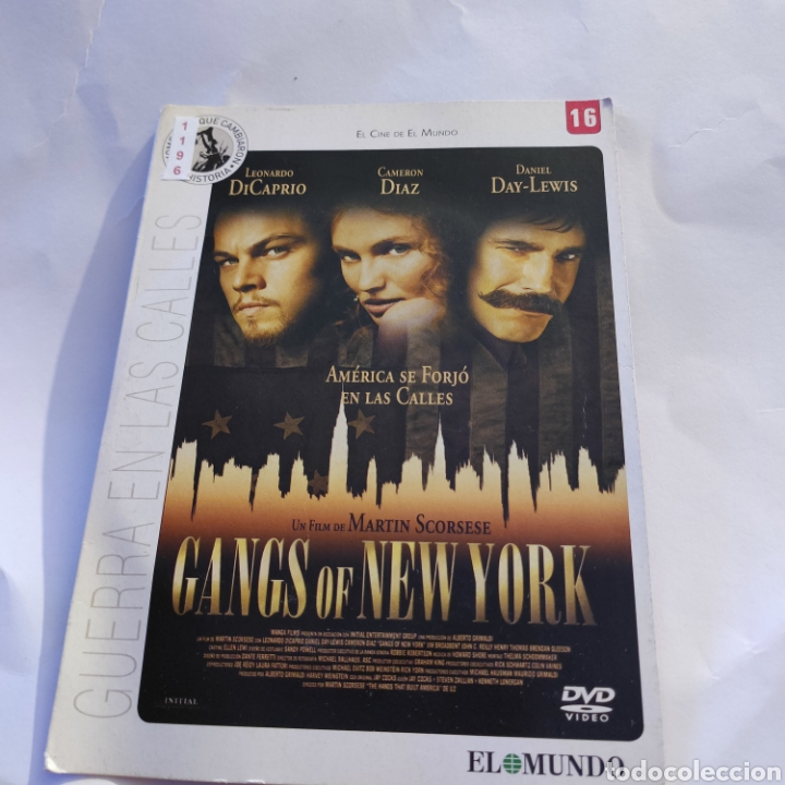 Cine: CTN1196 gangs of new york DVD EDICION CARTON SEGUNDAMANO