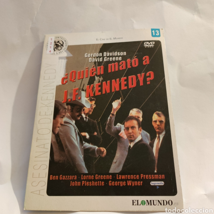 Cinema: CTN1214 qui&eacute;n mato a j.f. kennedy DVD EDICION CARTON SEGUNDAMANO