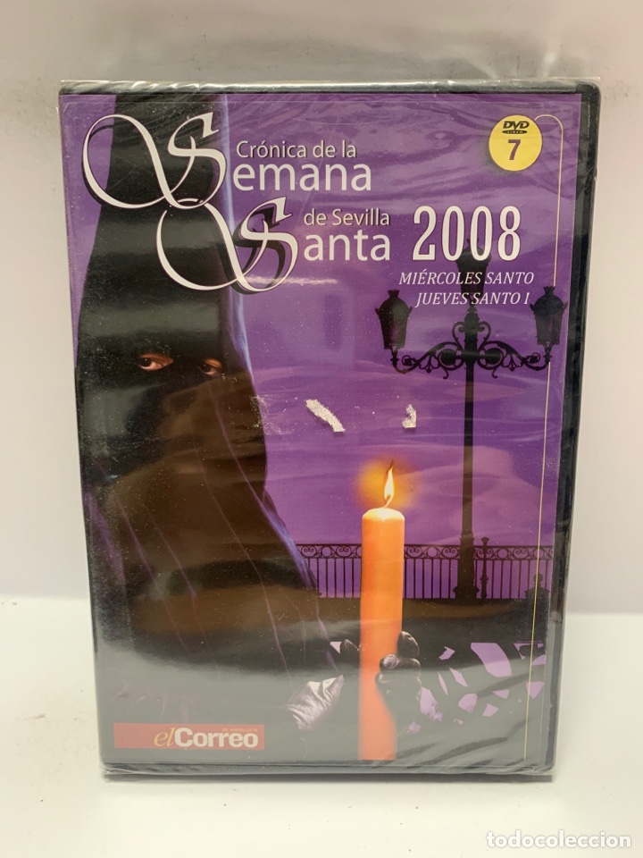 Cine: ND146 cr&oacute;nica de la Semana Santa de Sevilla 2008 vol 7 DVD NUEVO A ESTRENAR