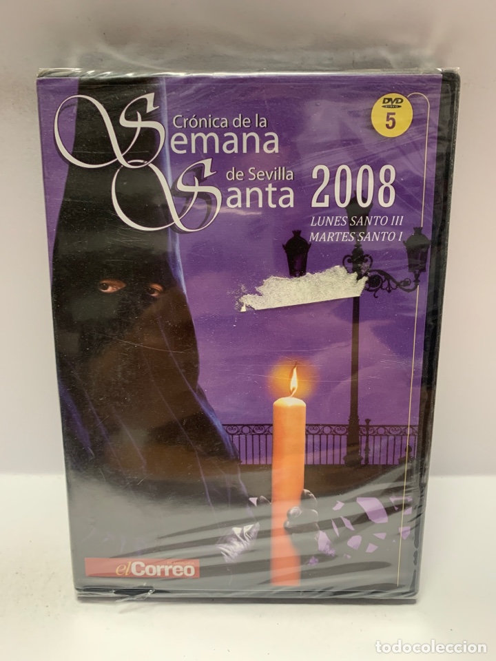 Kino: ND146 cr&oacute;nica de la Semana Santa de Sevilla 2008 vol 5DVD NUEVO A ESTRENAR