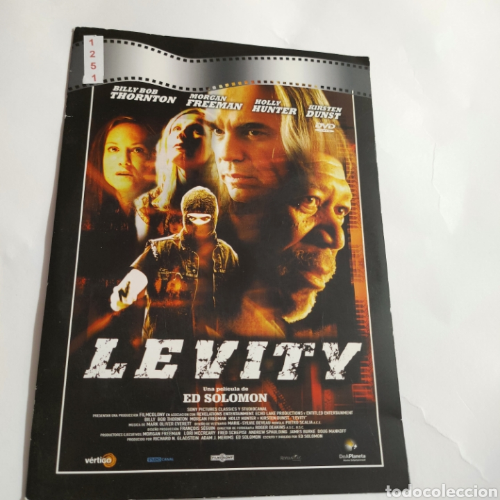 Cin&eacute;ma: CTN1251 levity DVD EDICION CARTON SEGUNDAMANO