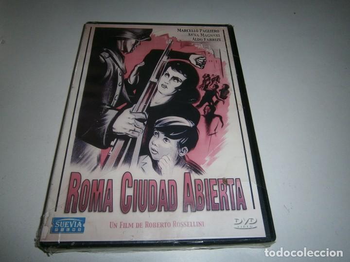 Cine: ROMA CIUDAD ABIERTA DVD NUEVO ROBERTO ROSALINA MARCELLO PAGLIERO