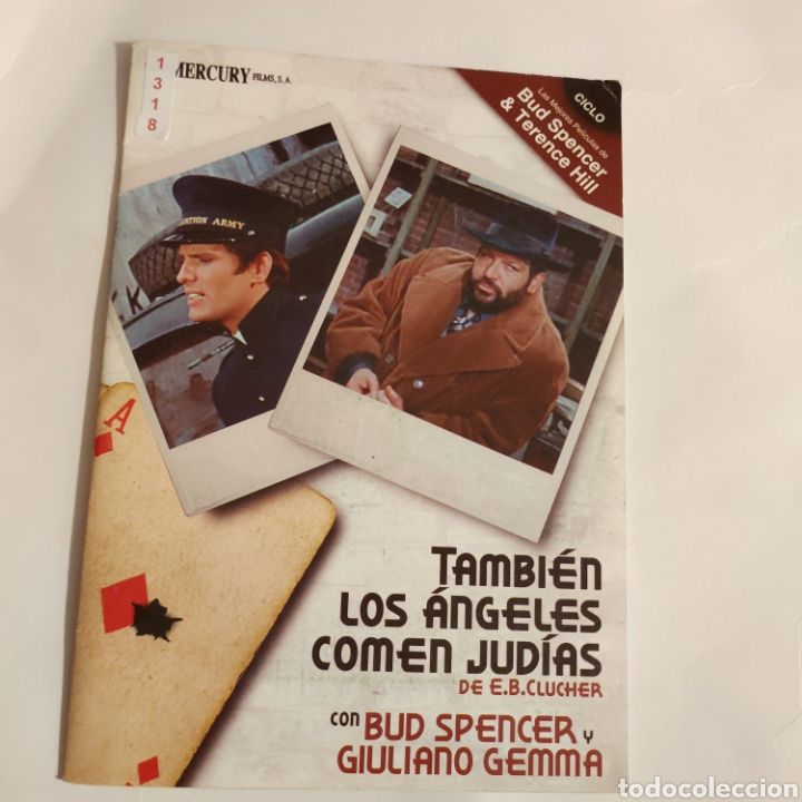 Cin&eacute;ma: CTN1318 tambi&eacute;n los &aacute;ngeles comen jud&iacute;as DVD EDICION CARTON SEGUNDAMANO