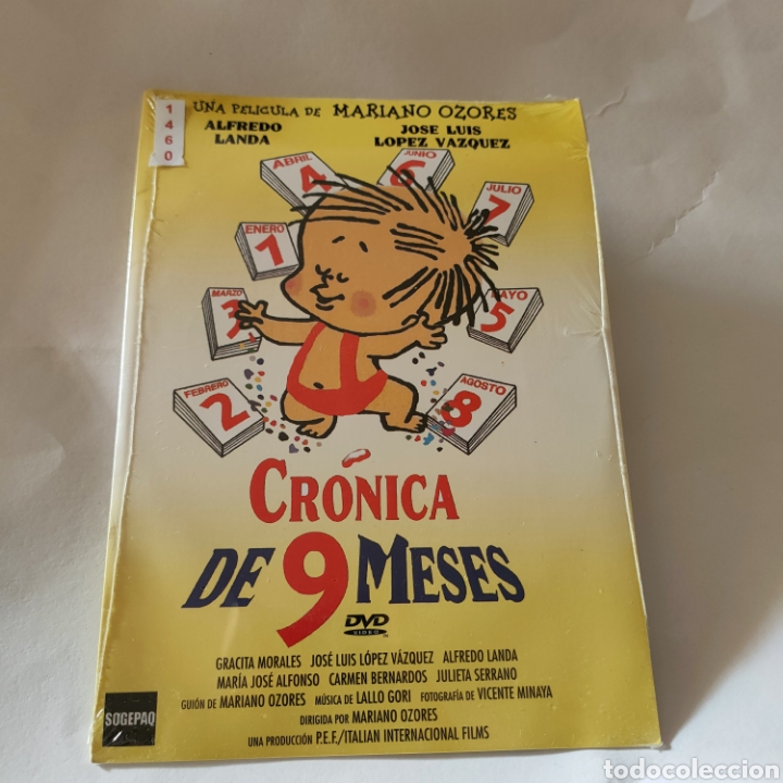Cinema: CTN1460 cr&oacute;nica de 9 meses DVD EDICION CARTON SEGUNDAMANO