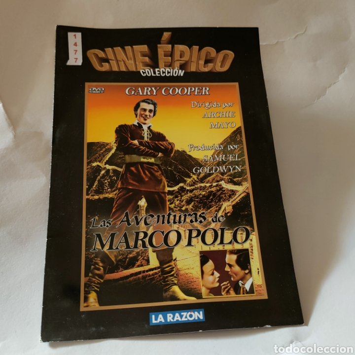 Cinema: CTN1477 las aventuras de marco polo DVD EDICION CARTON SEGUNDAMANO