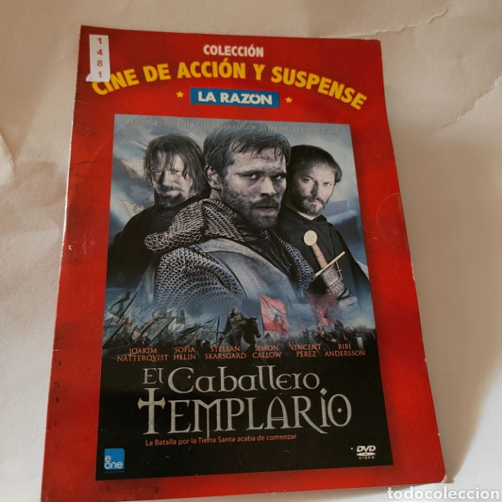 Cinema: CTN1481 el caballero templario DVD EDICION CARTON SEGUNDAMANO