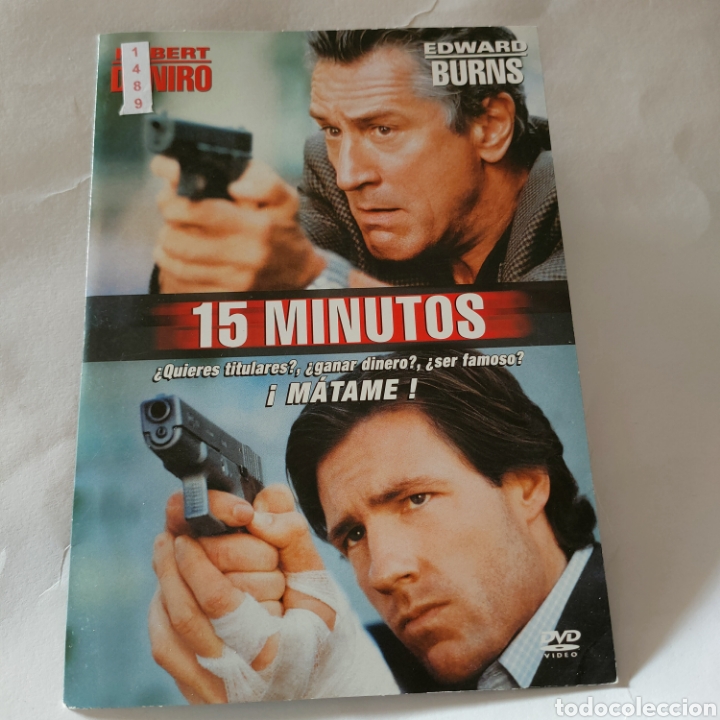 Cine: CTN1489 15 minutos DVD EDICION CARTON SEGUNDAMANO