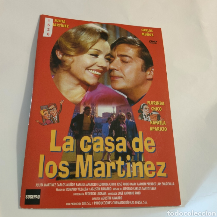 Cine: CTN1526 la casa de los Mart&iacute;nez DVD EDICION CARTON SEGUNDAMANO