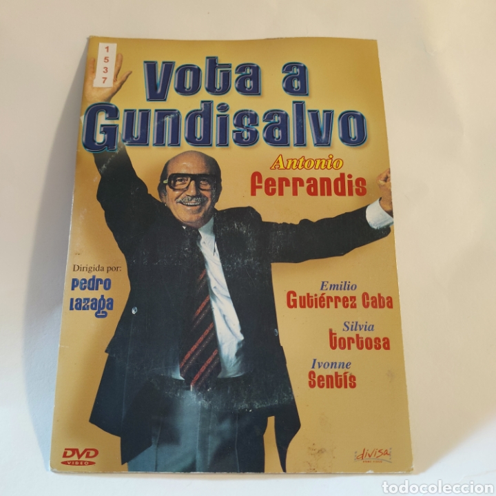 Cine: CTN1537 vota a gundisalvo DVD EDICION CARTON SEGUNDAMANO