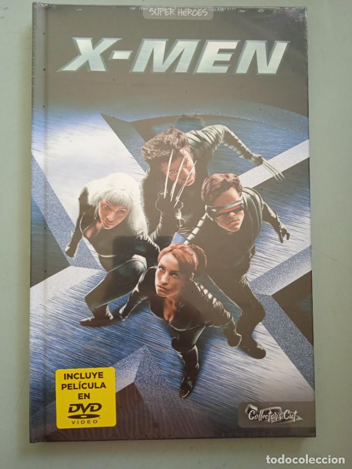 Cine: .LIBRO TAPA DURA+DVD-COLLECTORS CUT PELICULA X-MEN-