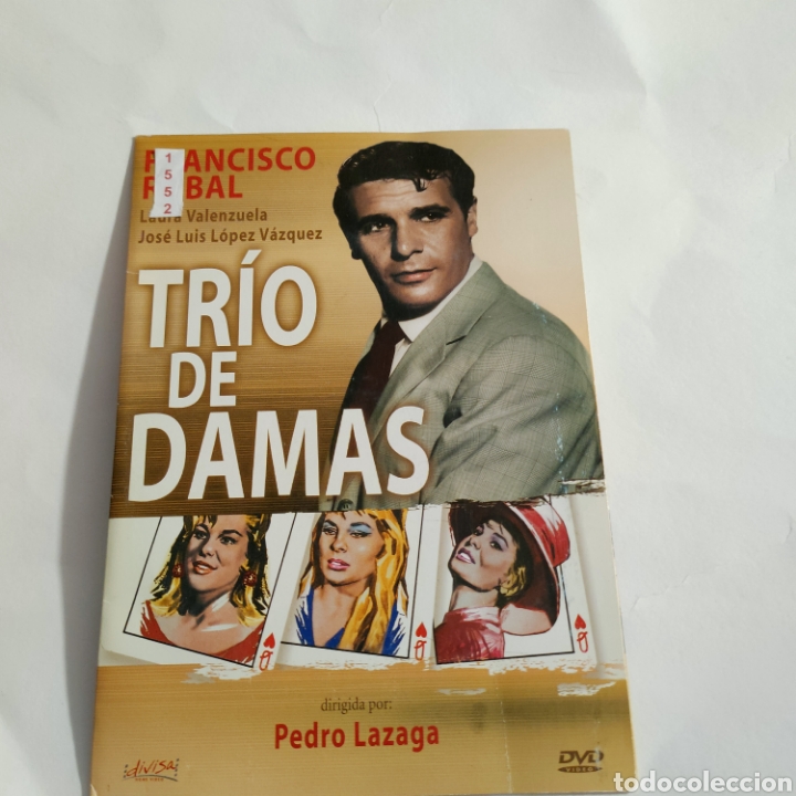 Cine: CTN1552 tr&iacute;o de damas DVD EDICION CARTON SEGUNDAMANO