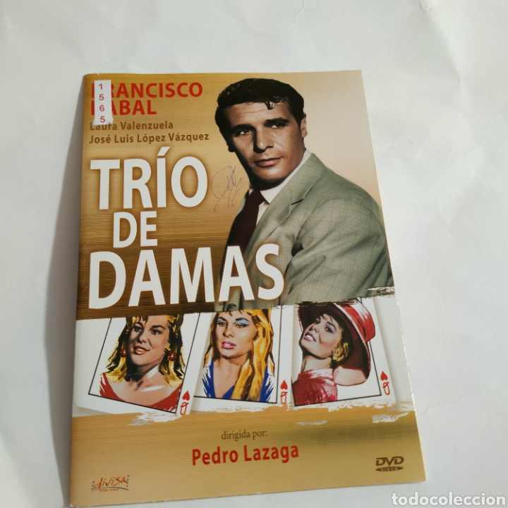 Cine: CTN1565 tr&iacute;o de damas DVD EDICION CARTON SEGUNDAMANO