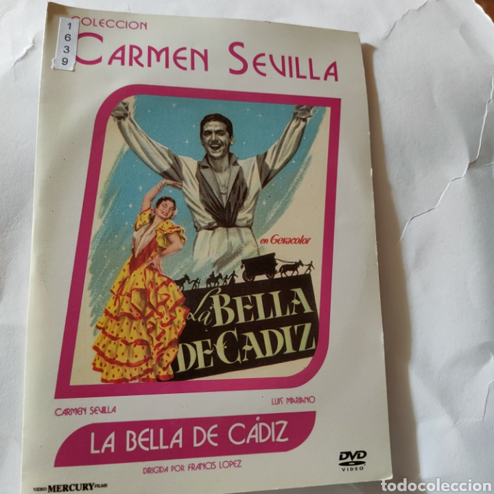 Cinema: CTN1639 la bella de C&aacute;diz DVD EDICION CARTON SEGUNDAMANO