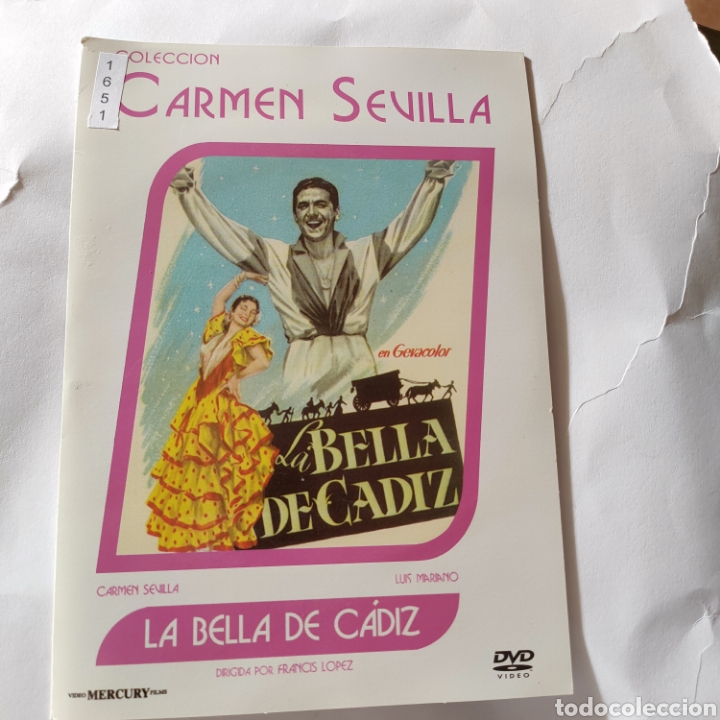 Cinema: CTN1651 la bella de C&aacute;diz DVD EDICION CARTON SEGUNDAMANO