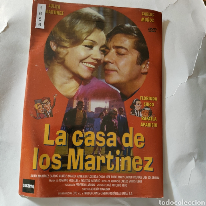 Cine: CTN1656 la casa de los Mart&iacute;nez DVD EDICION CARTON SEGUNDAMANO