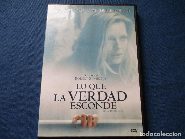 Cine: DVD - LO QUE LA VERDAD ESCONDE
