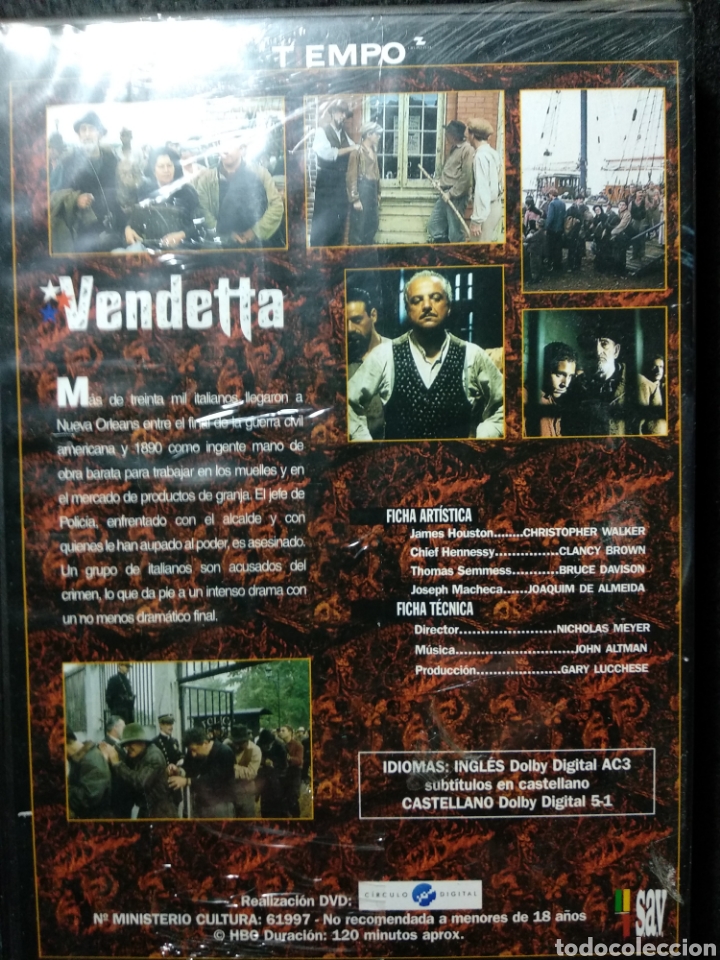 Cine: Vendetta. Dvd - Foto 2