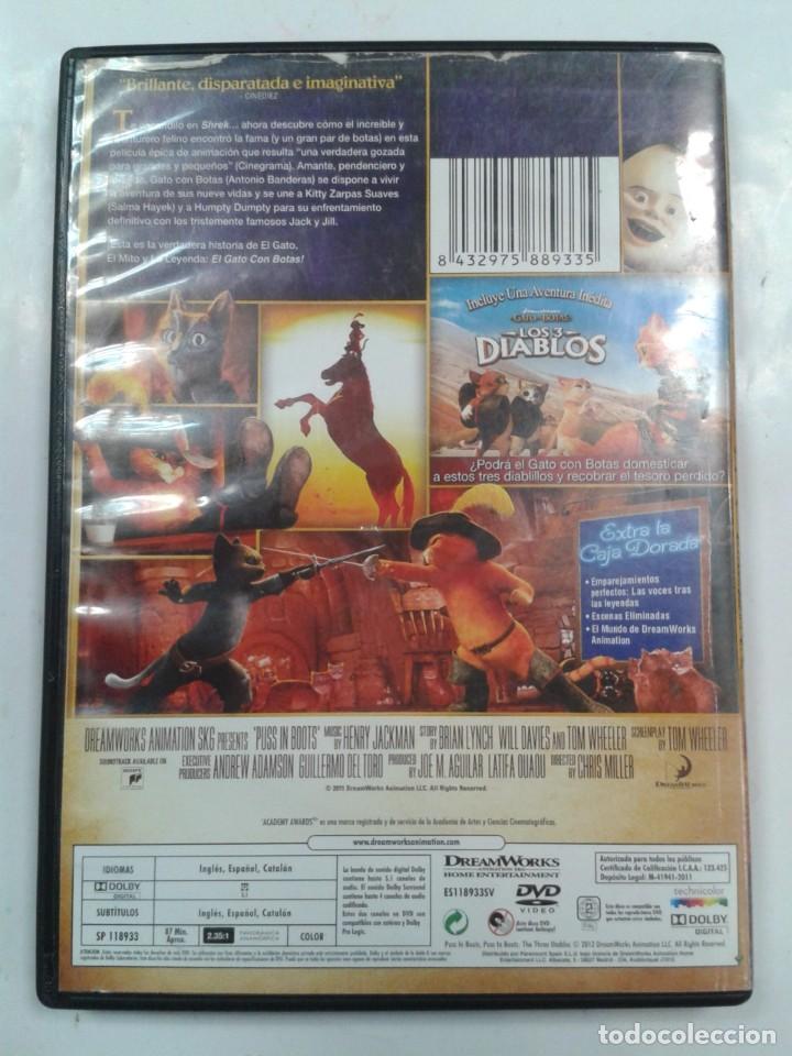 Cine: EL GATO CON BOTAS. DVD - Foto 2