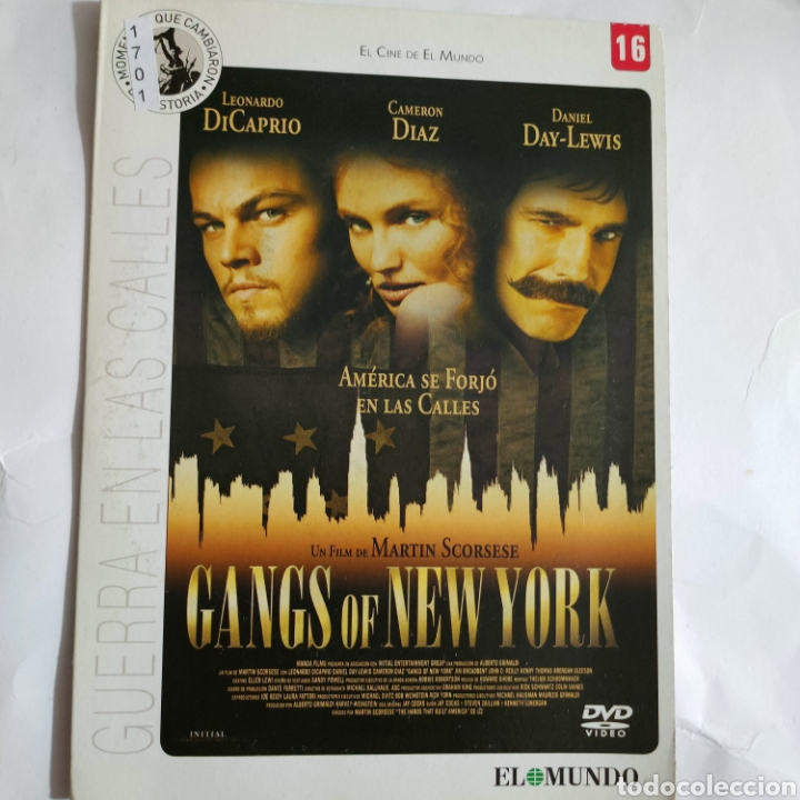 Cine: CTN1701 gangs of new york DVD EDICION CARTON SEGUNDAMANO