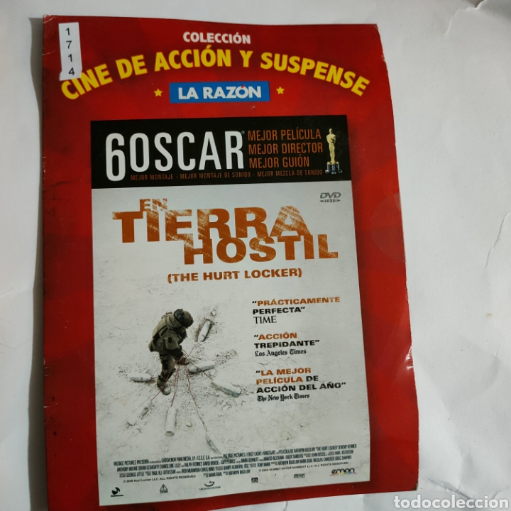 Cinema: CTN1714 en tierra hostil DVD EDICION CARTON SEGUNDAMANO