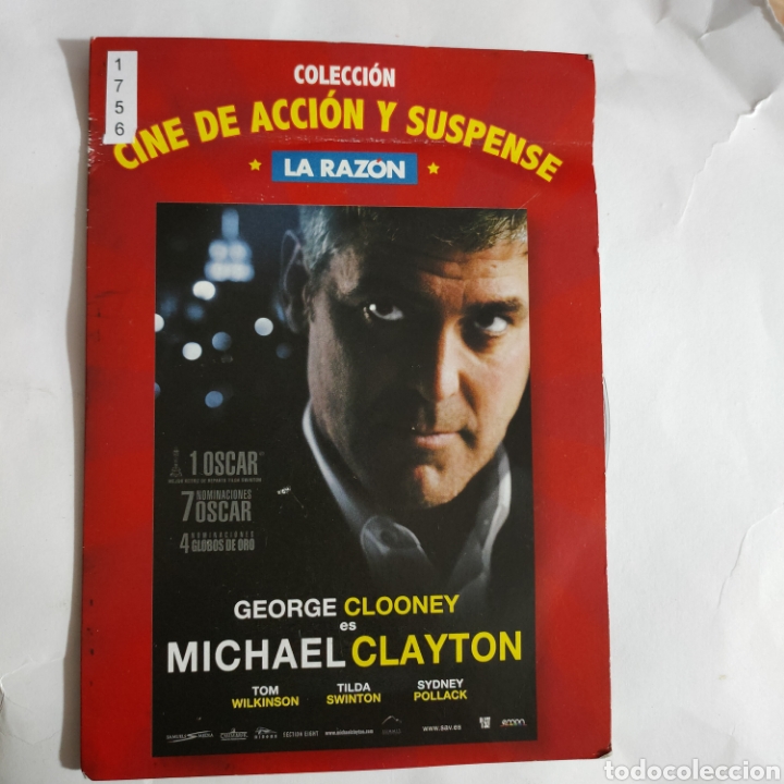 Cinema: CTN1756 Michael clayton DVD EDICION CARTON SEGUNDAMANO
