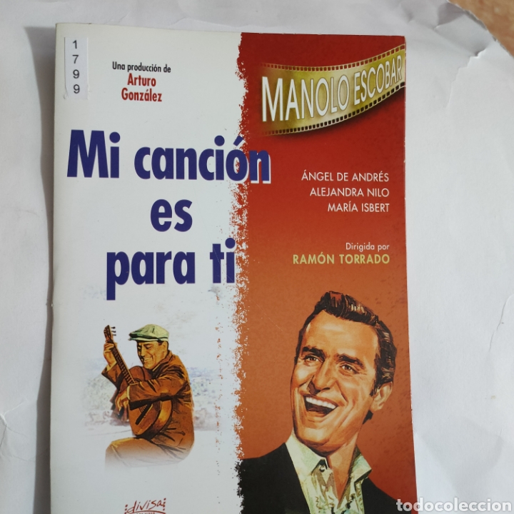 Kino: CTN1799 mi canci&oacute;n es para ti DVD EDICION CARTON SEGUNDAMANO