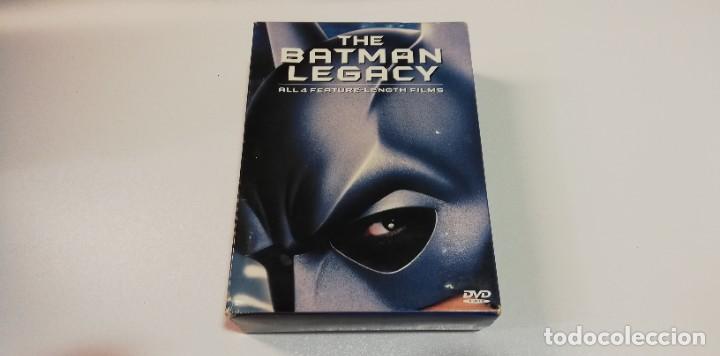 Cine: PV- THE BATMAN LEGACY ALL 4 FEATURE LENGTH FILMS- 4DVD MUY BUEN ESTADO!