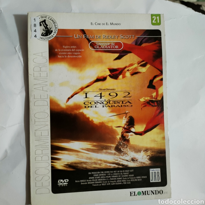 Cinema: CTN1844 1492 la conquista del para&iacute;so DVD EDICION CARTON SEGUNDAMANO