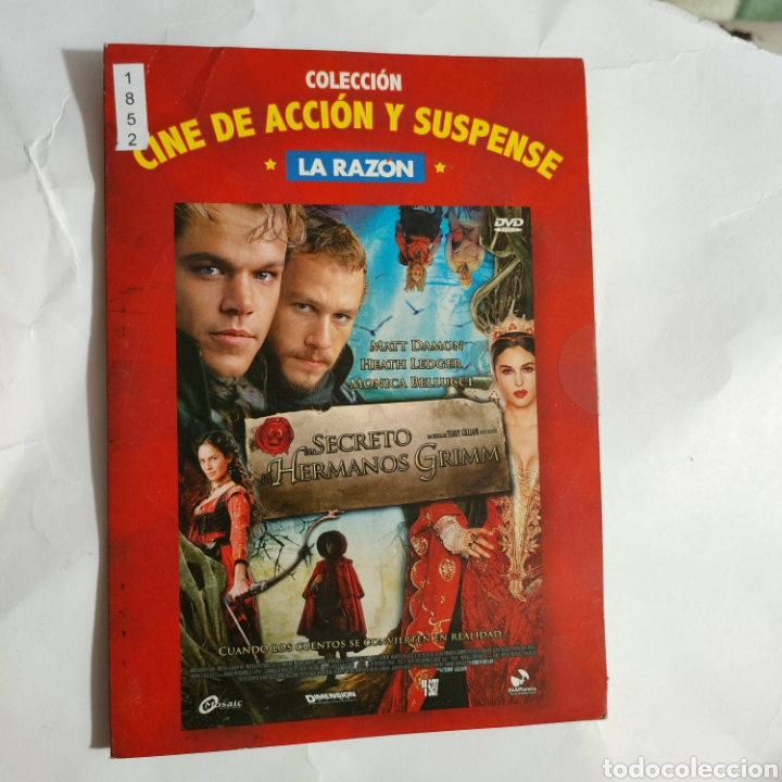 Cinema: CTN1852 el secreto de los hermanos Grimm DVD EDICION CARTON SEGUNDAMANO