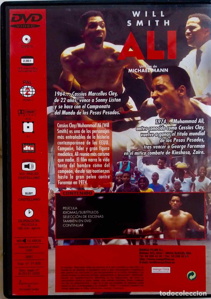 Cine: ALI. WILL SMITH, MICHAEL MANN. DVD - Foto 2