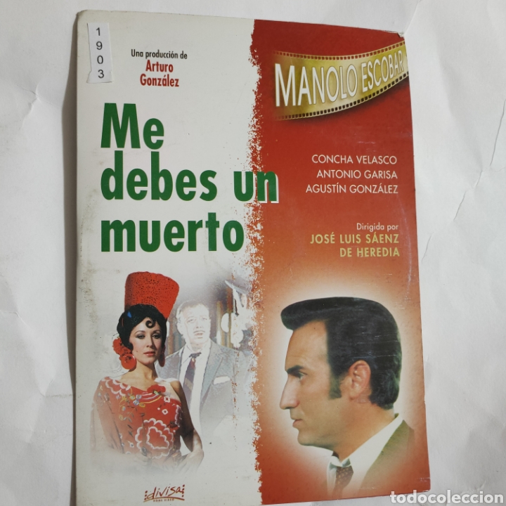 Cinema: CTN1903 me debes un muerto DVD EDICION CARTON SEGUNDAMANO
